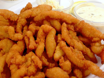 Clam strips